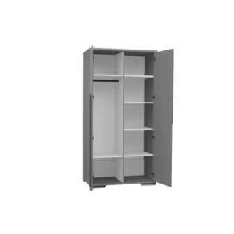 Drēbju skapis ar 2 durvīm (Woodsy kolekcija) Drēbju skapis ar 2 durvīm (Woodsy kolekcija)